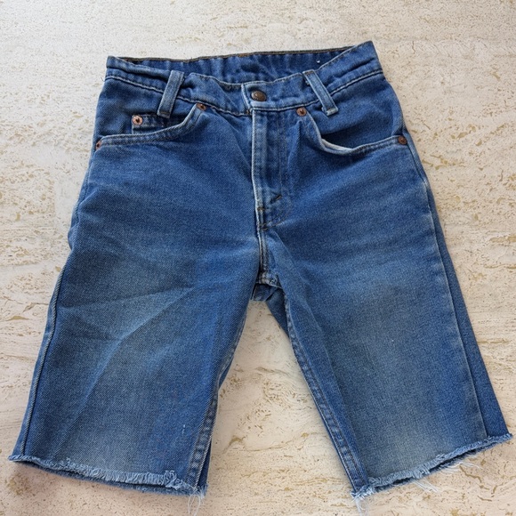 Levi's Other - Levi’s Boys Classic Blue Denim Cutoff Shorts Size 10 Slim